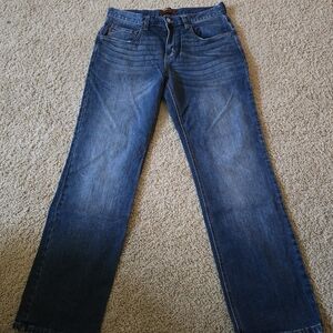 Timberlake Men's Straight Fit Denim Jeans